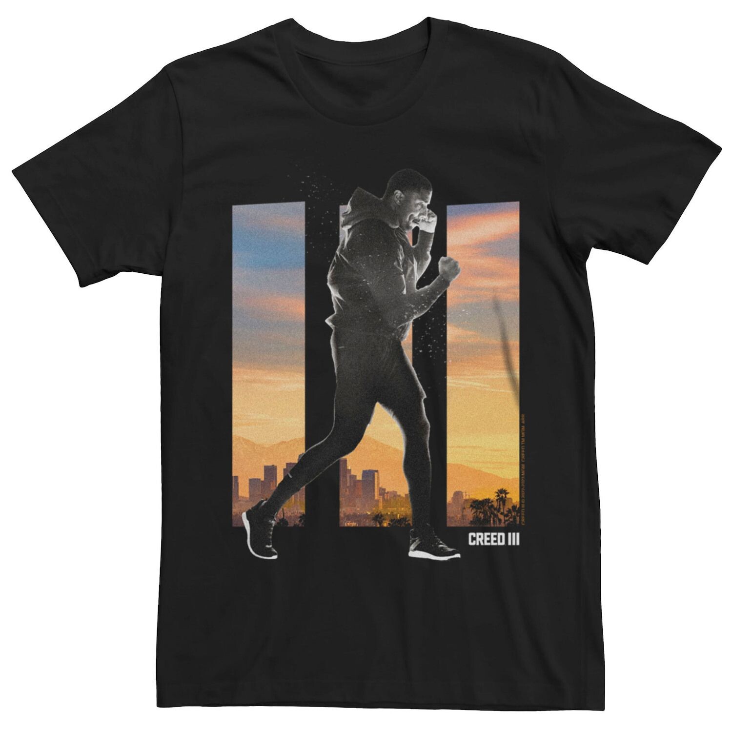 Мужская футболка Creed III Sunset City Skyline с графическим фоном Licensed Character
Мужская футболка Creed III Sunset City Skyline с графическим фоном Licensed Character