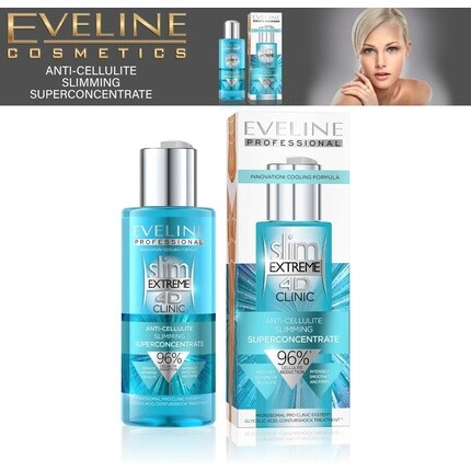 Eveline Cosmetics Eveline Slim Extreme 4D Clinic Super Concentrate Anti Cellulite Cooling Formula
Eveline Cosmetics Eveline Slim Extreme 4D Clinic Super Concentrate Anti Cellulite Cooling Formula