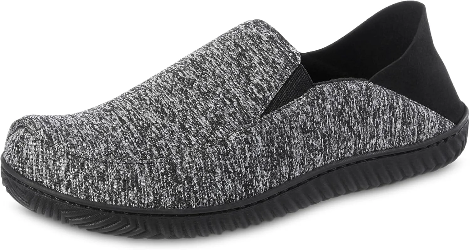 Мужские спортивные домашние/уличные вязаные тапочки Isotoner с закрытой пяткой, комфортом и поддержкой пятки благодаря пене с эффектом памяти, черный
Мужские спортивные домашние/уличные вязаные тапочки Isotoner с закрытой пяткой, комфортом и поддержкой пятки благодаря пене с эффектом памяти, черный