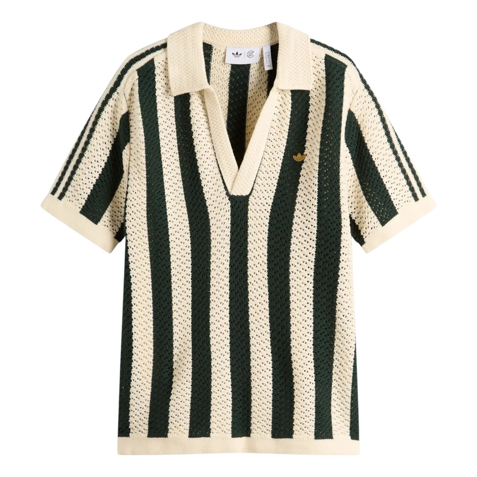 Поло adidas x CLOT by Edison Chen Knit Polo Shirt 'Dark Green'
Поло adidas x CLOT by Edison Chen Knit Polo Shirt 'Dark Green'