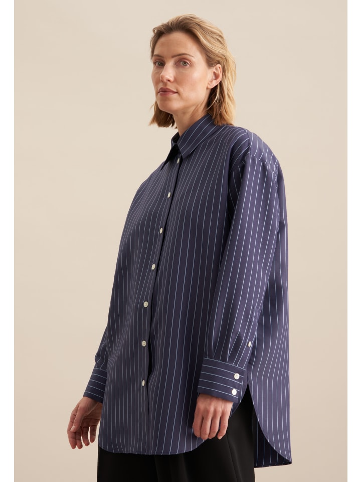 Блузка Seidensticker, темно-синий
Блузка Seidensticker, темно-синий