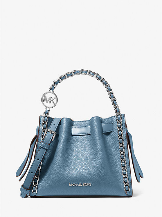 Маленькая сумка Mina через плечо на цепочке, трансформируемая Michael Kors, синий
Маленькая сумка Mina через плечо на цепочке, трансформируемая Michael Kors, синий