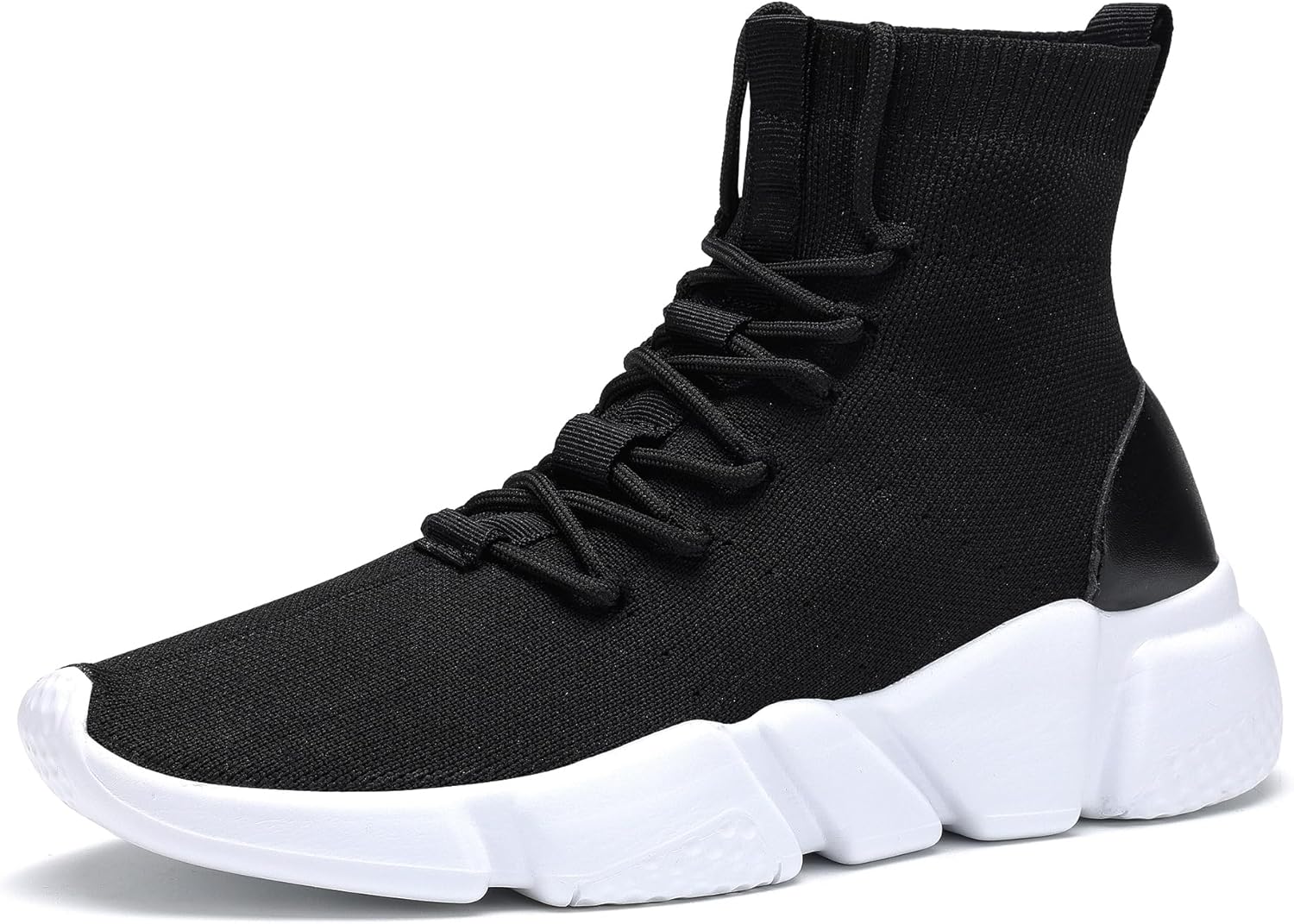 Мужские сникеры Santiro с высоким верхом и без шнурков, легкие кроссовки для ходьбы и тенниса, повседневные, для работы и занятий спортом, черный
Мужские сникеры Santiro с высоким верхом и без шнурков, легкие кроссовки для ходьбы и тенниса, повседневные, для работы и занятий спортом, черный