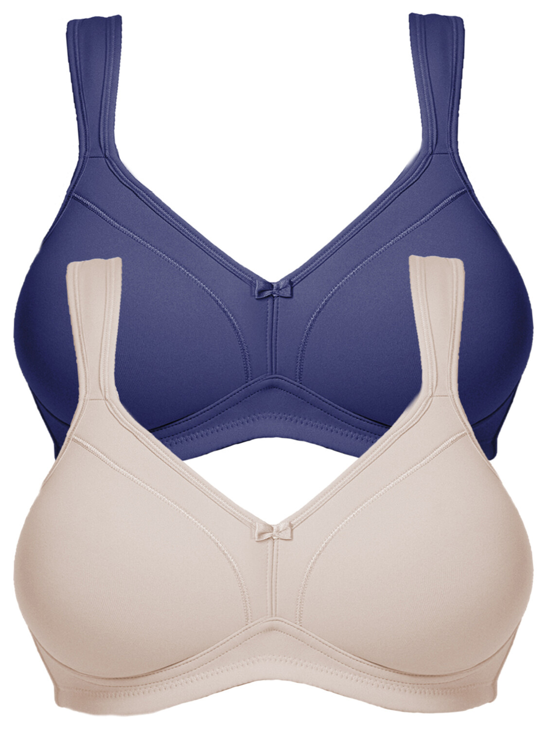 Бюстгальтер без косточек SUSA 2er Pack BH ohne Bügel Topsy, цвет cappuccino marine 
Бюстгальтер без косточек SUSA 2er Pack BH ohne Bügel Topsy, цвет cappuccino marine