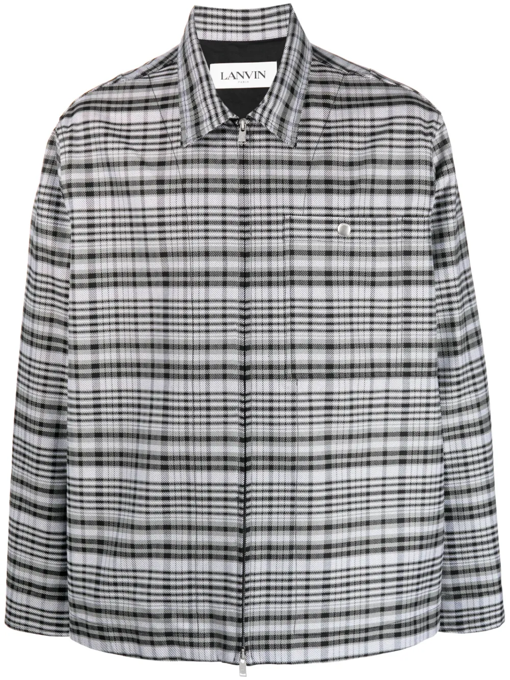 Клетчатая куртка на молнии Lanvin, серый
Клетчатая куртка на молнии Lanvin, серый