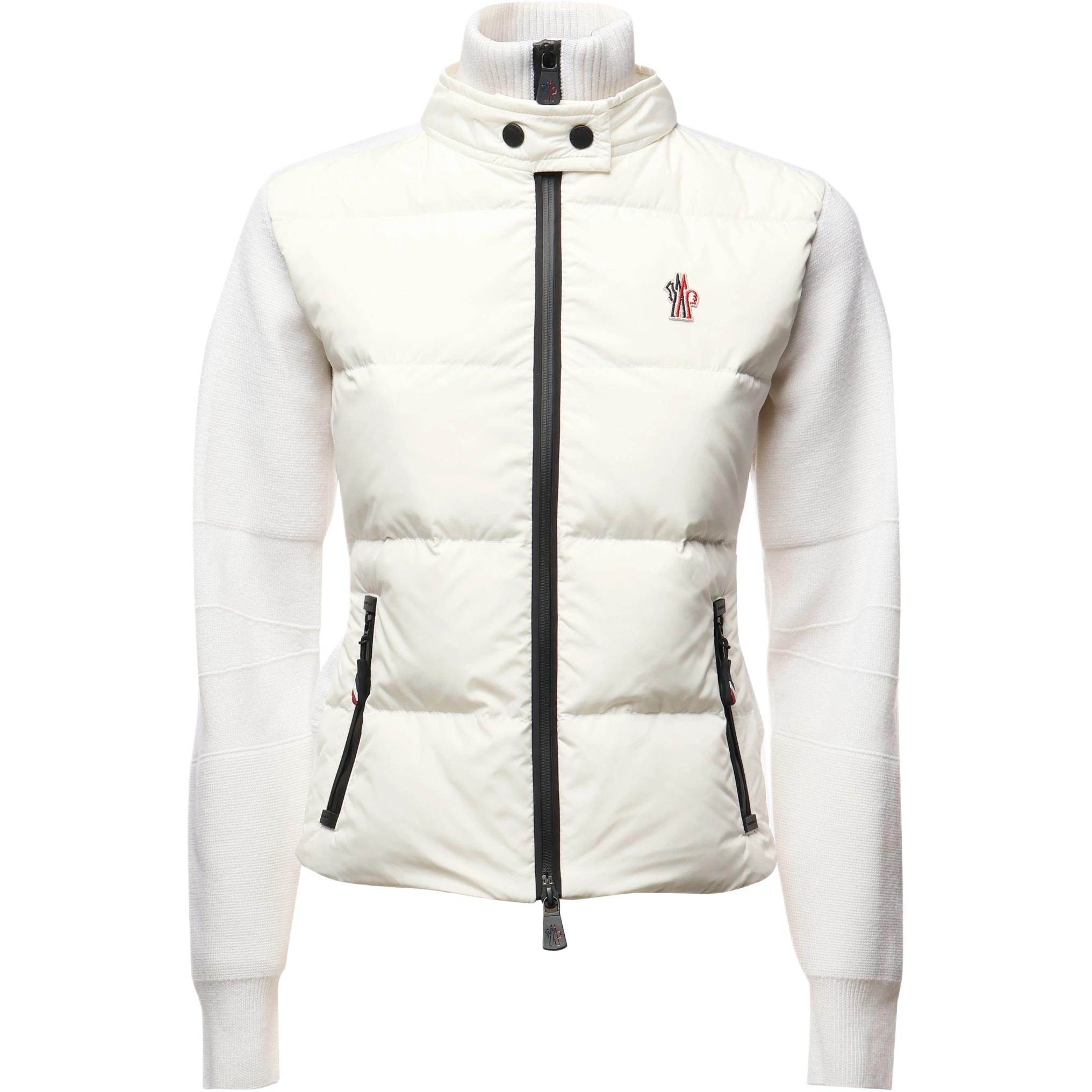 Moncler Гренобльская утепленная куртка, White
Moncler Гренобльская утепленная куртка, White