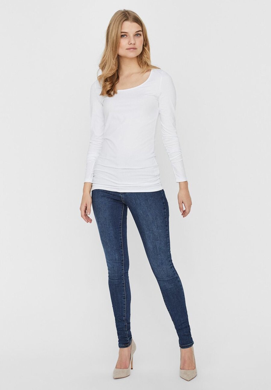 футболка с длинным рукавом 2Er Pack Vero Moda, цвет bright white
футболка с длинным рукавом 2Er Pack Vero Moda, цвет bright white