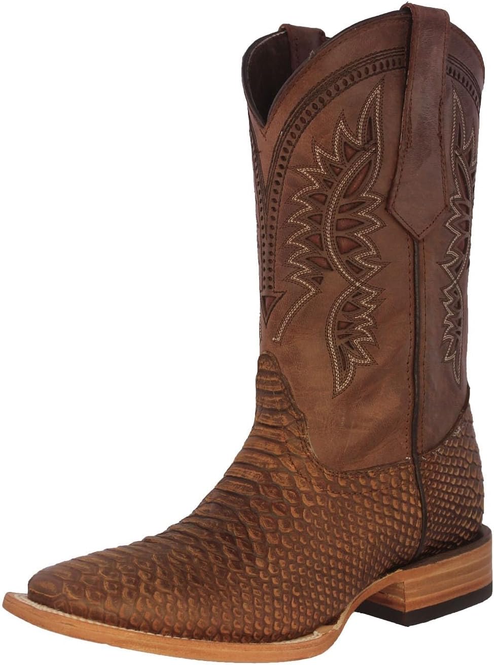 Мужские вестерн-сапоги Texas Legacy из кожи коньячного цвета с принтом под змею и квадратным носком, Cognac
Мужские вестерн-сапоги Texas Legacy из кожи коньячного цвета с принтом под змею и квадратным носком, Cognac