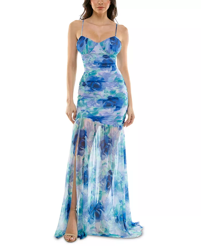 Вечернее платье для подростков Bax с плиссировкой и разрезом спереди, без рукавов KATIA RAE, синий
Вечернее платье для подростков Bax с плиссировкой и разрезом спереди, без рукавов KATIA RAE, синий