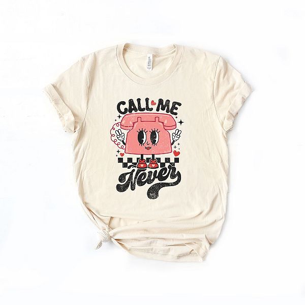 Футболка с принтом Call me never Simply Sage Market
Футболка с принтом Call me never Simply Sage Market