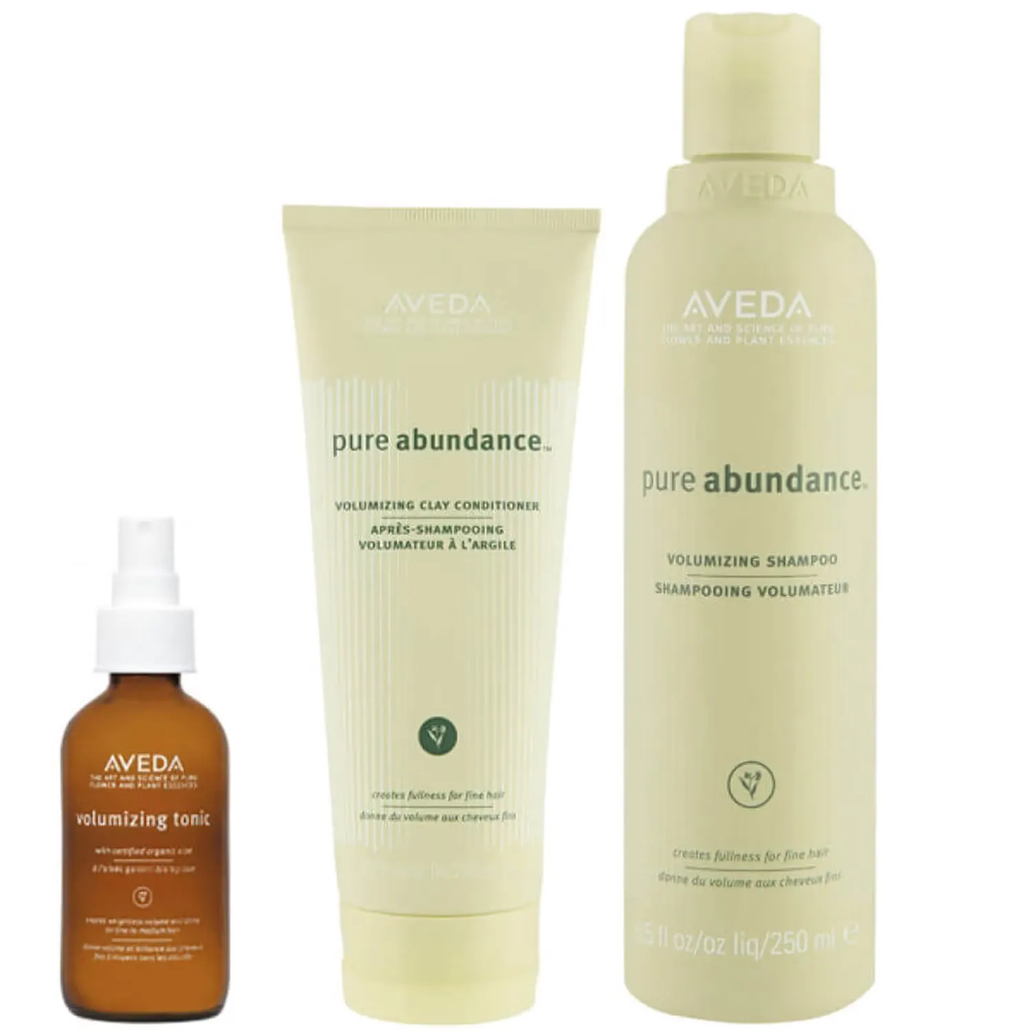 Pure Abundance Volumising Trio - Шампунь, кондиционер и тоник для придания объема Purescription Aveda
Pure Abundance Volumising Trio - Шампунь, кондиционер и тоник для придания объема Purescription Aveda