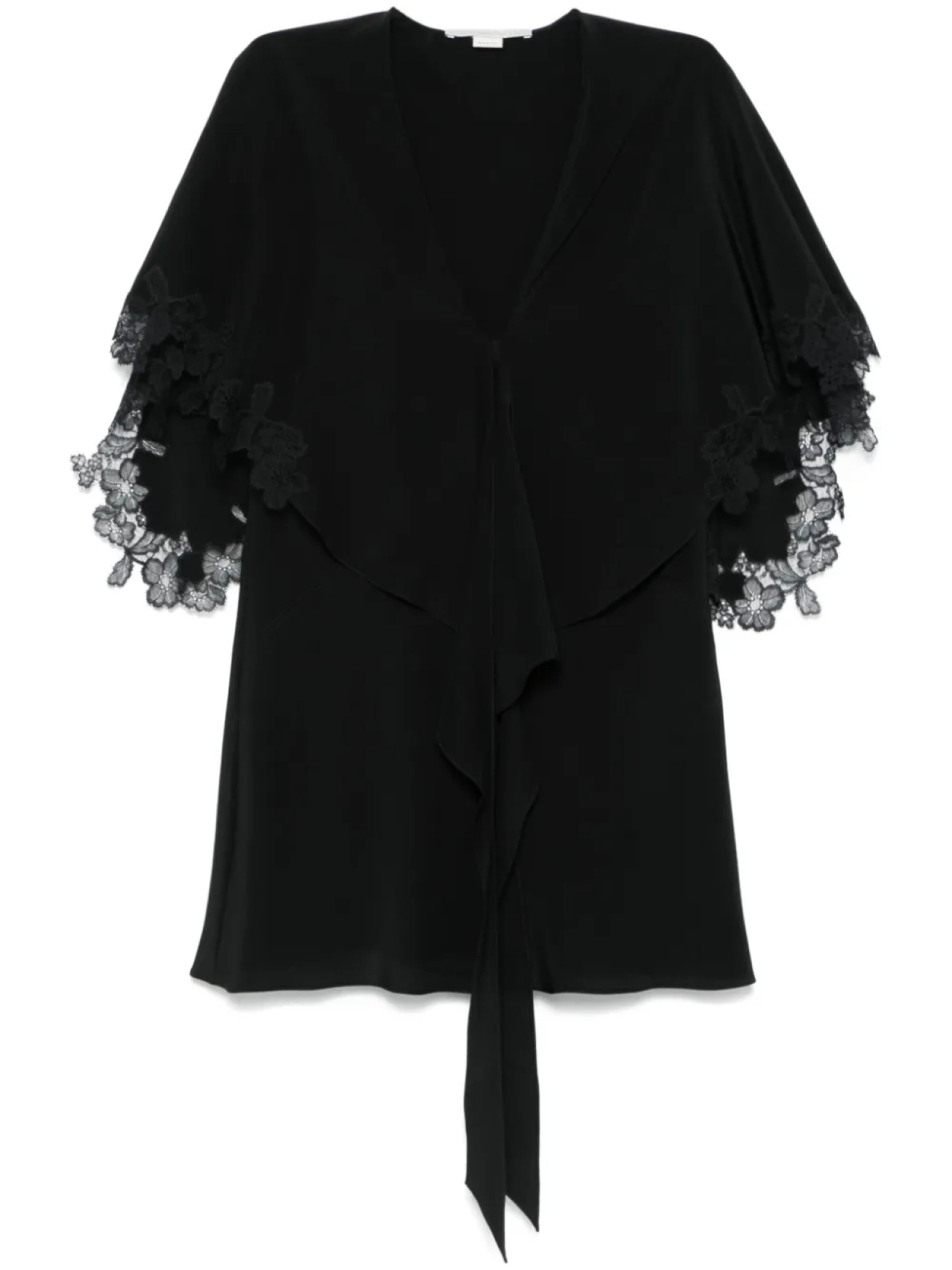 Блузка Stella McCartney с кружевными деталями, черный
Блузка Stella McCartney с кружевными деталями, черный