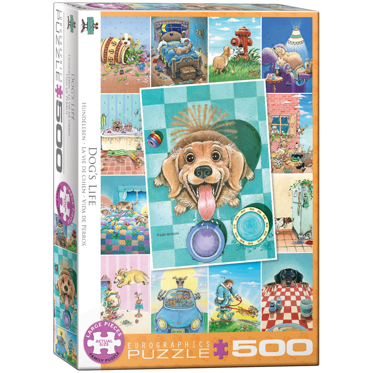 Еврографика, пазл Dog S Life By Gary Patterson, 500 шт. EuroGraphics
Еврографика, пазл Dog S Life By Gary Patterson, 500 шт. EuroGraphics