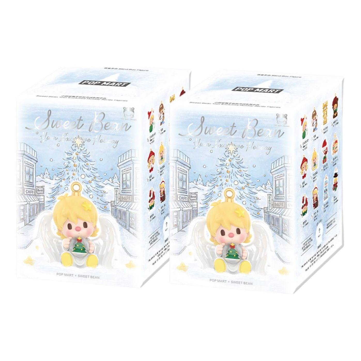 Фигурки Pop Mart Sweet Bean из эксклюзивной праздничной серии, запечатанные коробки (2 непрозрачные коробки)
Фигурки Pop Mart Sweet Bean из эксклюзивной праздничной серии, запечатанные коробки (2 непрозрачные коробки)