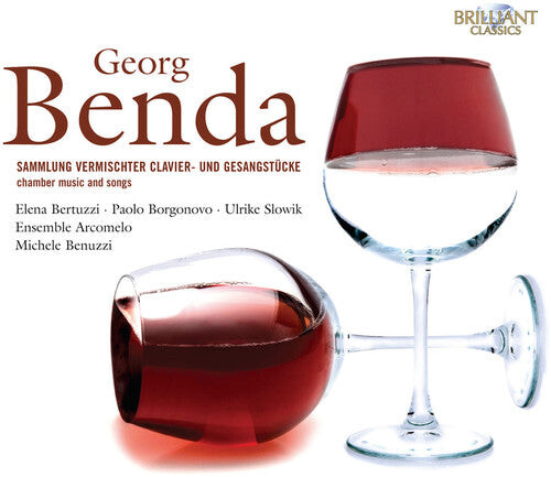 CD диск Benda / Bertuzzi / Ensemble Arcomelo: Chamber Music & Songs
CD диск Benda / Bertuzzi / Ensemble Arcomelo: Chamber Music & Songs