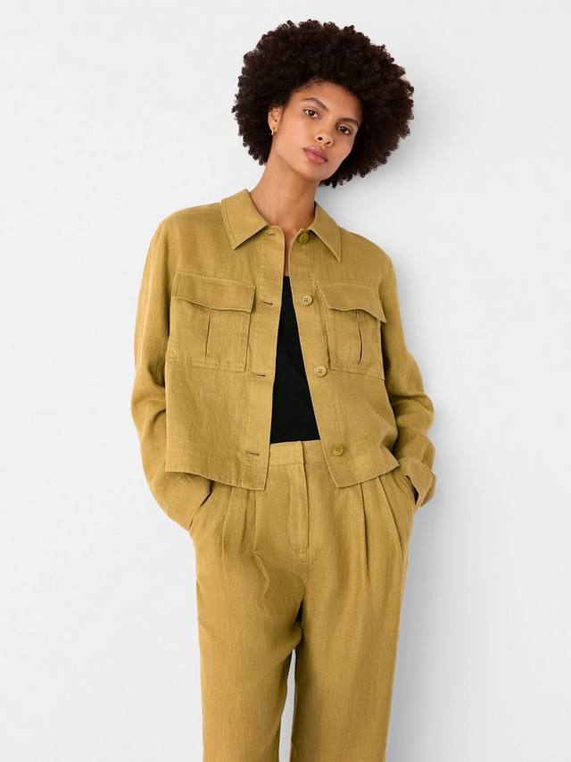 Куртка Abby Pure Linen Whistles, Olive Green
Куртка Abby Pure Linen Whistles, Olive Green