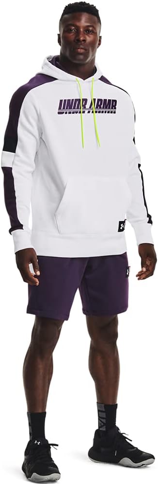 Толстовка Under Armour Baseline Fleece, White (100)/Black
Толстовка Under Armour Baseline Fleece, White (100)/Black
