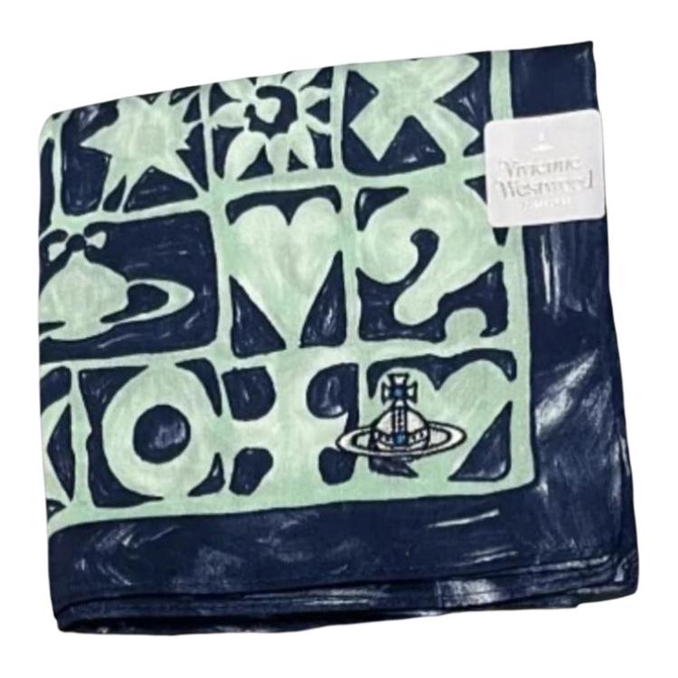 Vivienne Westwood Шелковый шарф Unisex Blue
Vivienne Westwood Шелковый шарф Unisex Blue