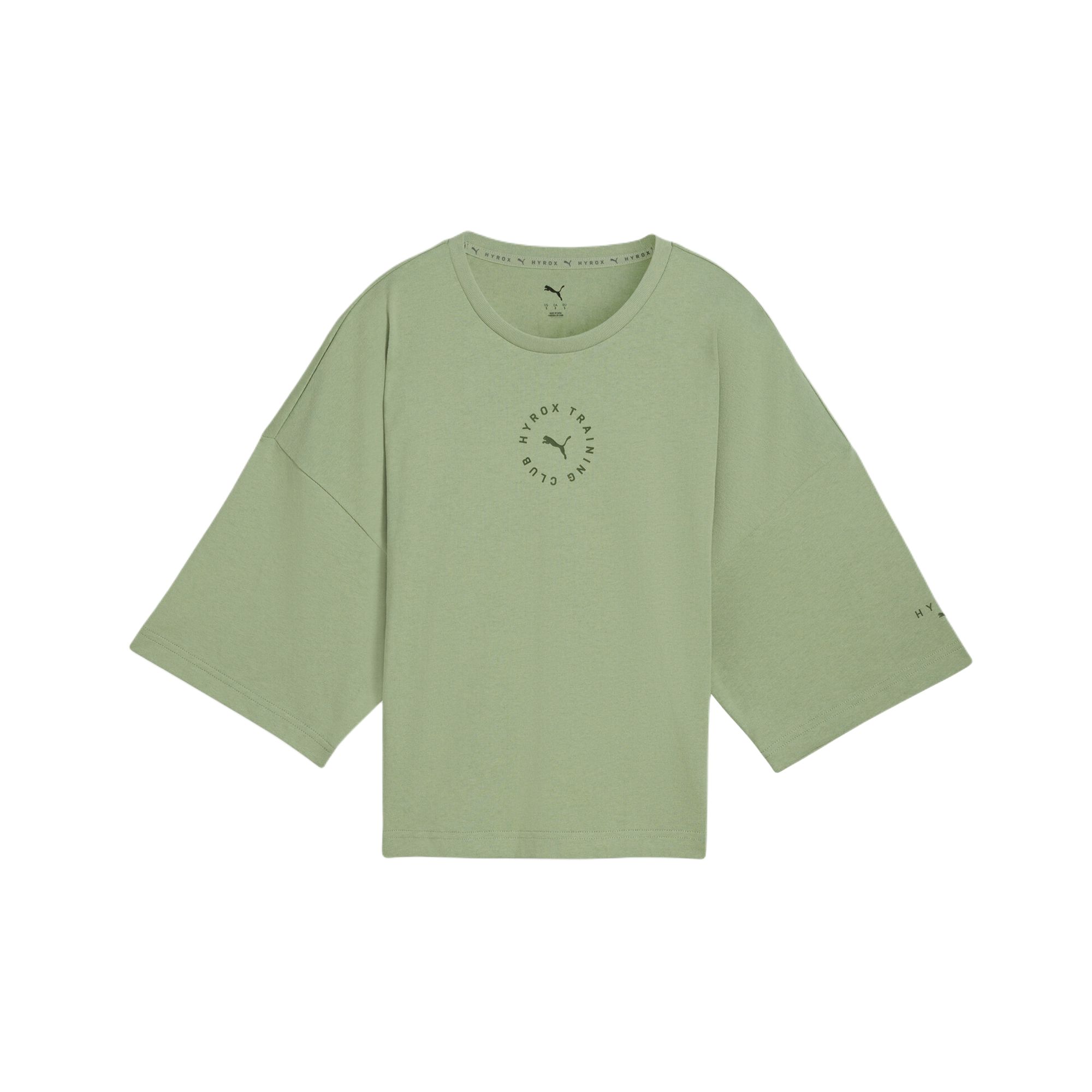 Футболка с рукавом реглан x hyrox женская PUMA, светло-зеленый
Футболка с рукавом реглан x hyrox женская PUMA, светло-зеленый