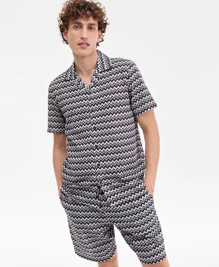 Мужская рубашка Zig-Zag KARL LAGERFELD PARIS, серый
Мужская рубашка Zig-Zag KARL LAGERFELD PARIS, серый