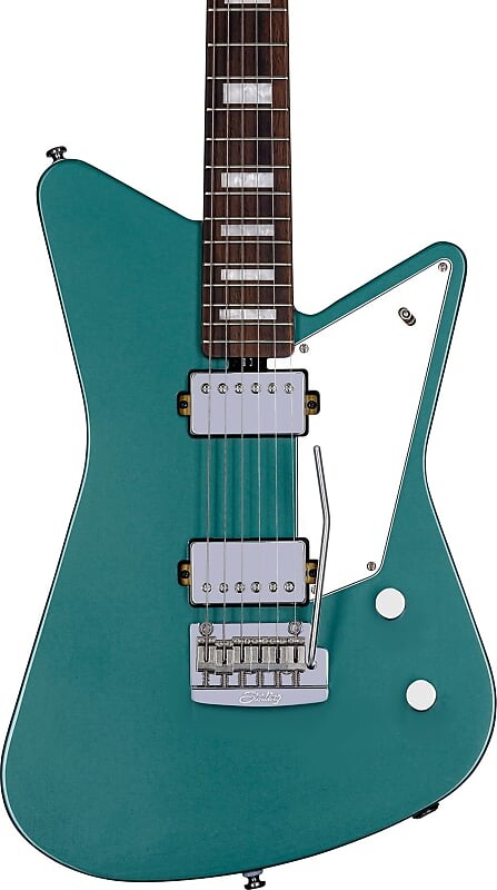 Электрогитара Sterling Mariposa Electric Guitar, Dorado Green 
Электрогитара Sterling Mariposa Electric Guitar, Dorado Green