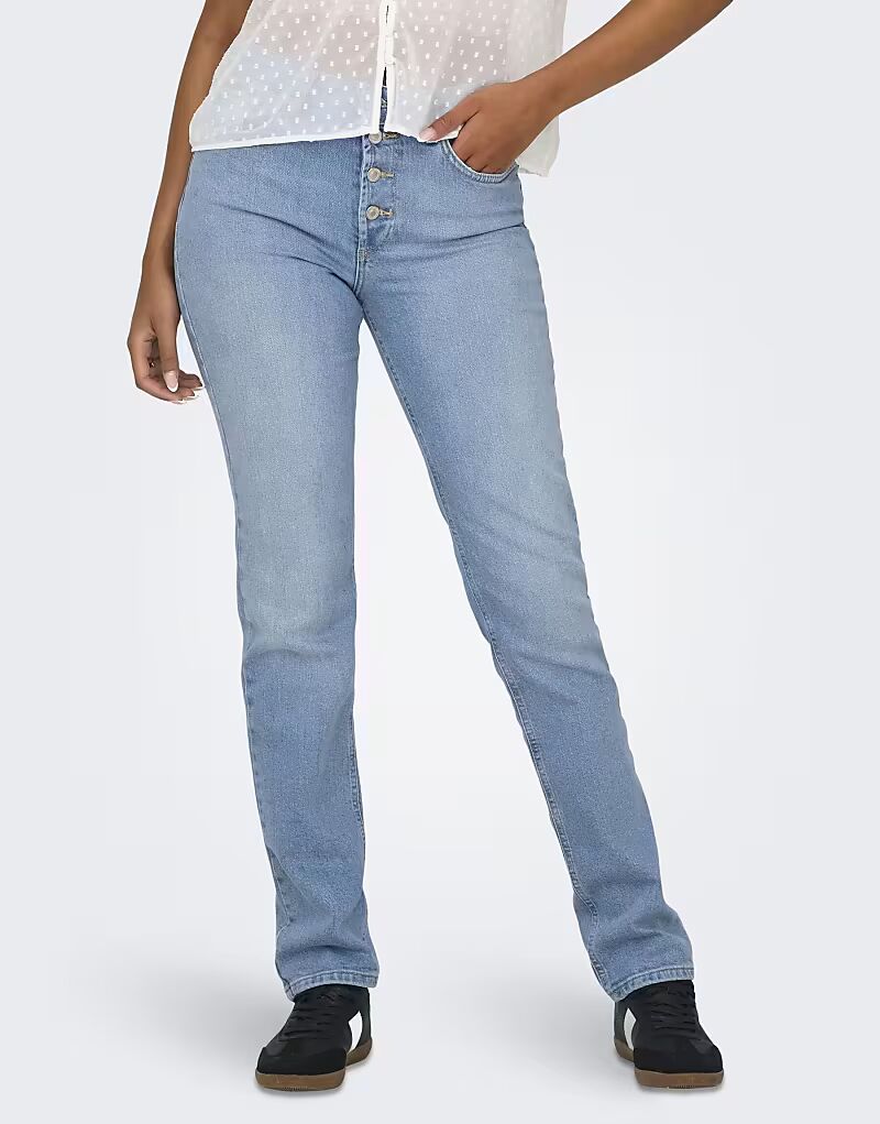 ONLY Узкие джинсы светло-голубого цвета
ONLY Узкие джинсы светло-голубого цвета