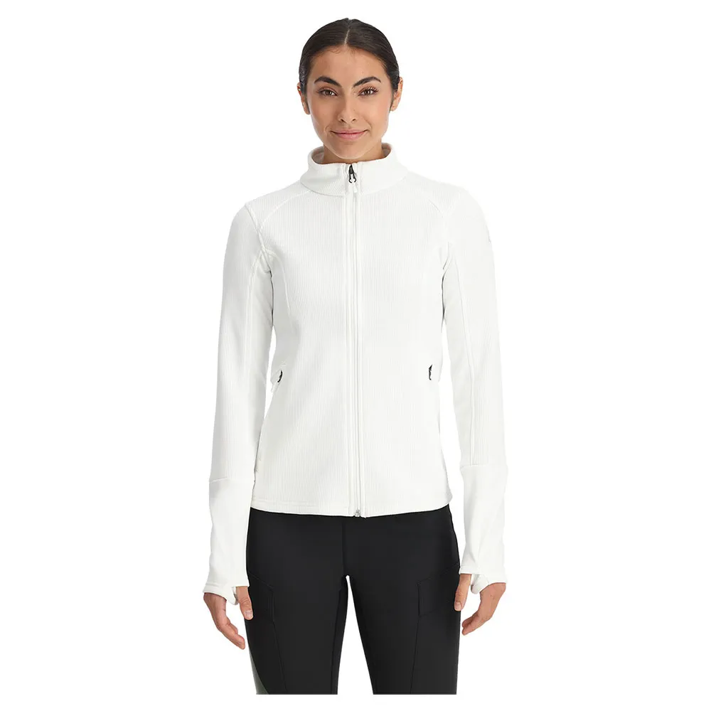 Флис Spyder Bandita full zip, белый 
Флис Spyder Bandita full zip, белый