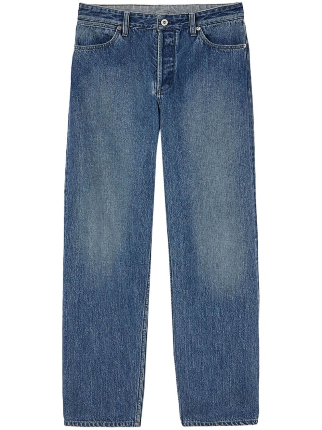 Jil Sander прямые джинсы средней посадки, синий
Jil Sander прямые джинсы средней посадки, синий