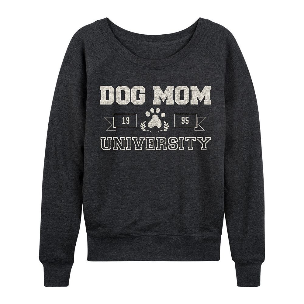 Женский легкий свитшот из френч-терри для собак Dog Mom University Licensed Character, цвет Heather Charcoal
Женский легкий свитшот из френч-терри для собак Dog Mom University Licensed Character, цвет Heather Charcoal