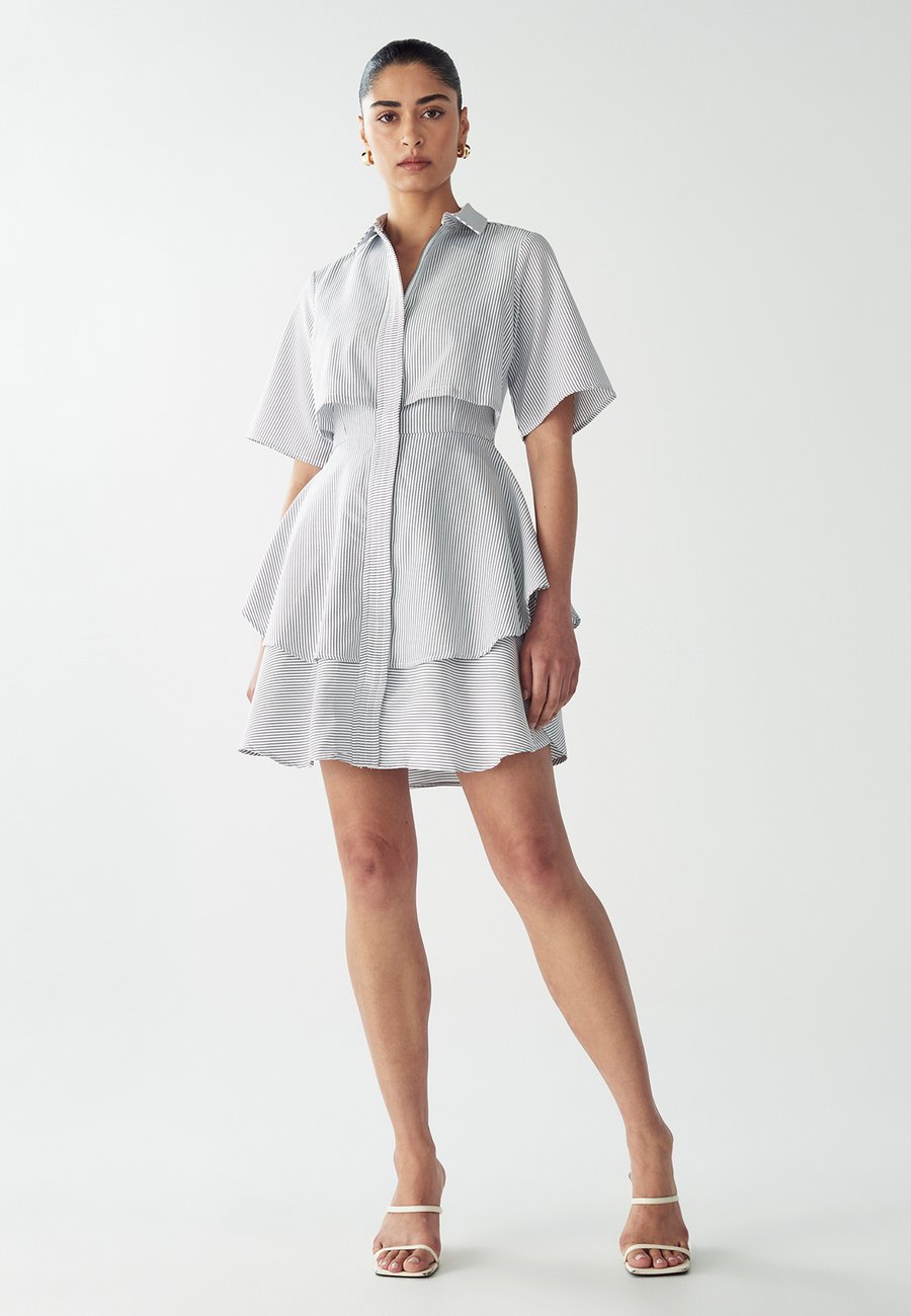 Платье WILLA HUGH LAYERED , White Stripe/White
Платье WILLA HUGH LAYERED , White Stripe/White
