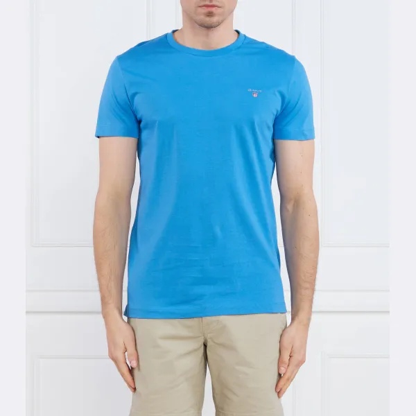 Футболка стандартного кроя Gant, синий
Футболка стандартного кроя Gant, синий