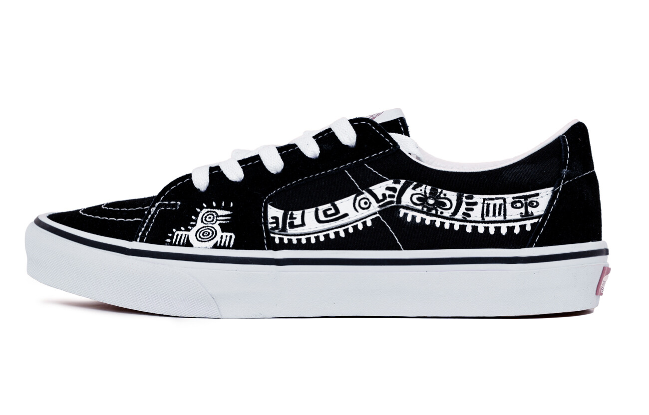 Кроссовки для скейтборда унисекс с низким верхом белого цвета Vans, черный/белый
Кроссовки для скейтборда унисекс с низким верхом белого цвета Vans, черный/белый