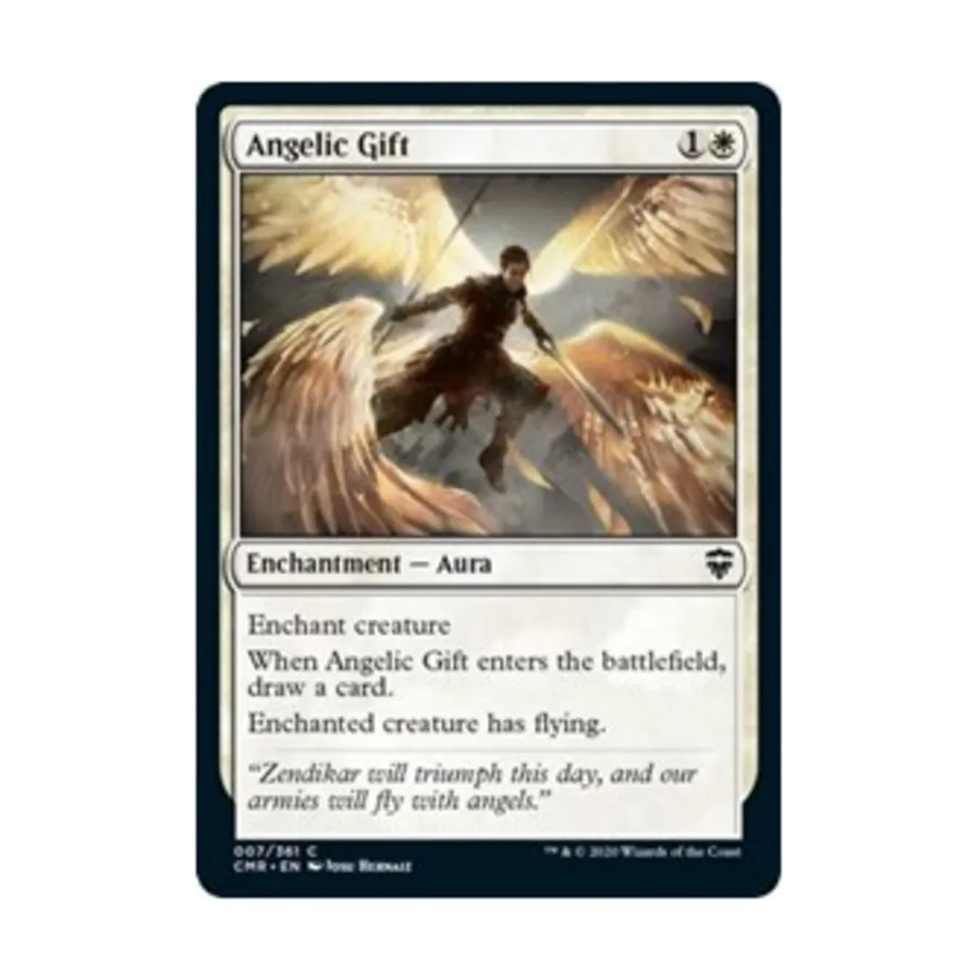 CCG Ангельский дар (С), MTG - Commander Legends
CCG Ангельский дар (С), MTG - Commander Legends