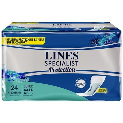 Specialist X Incontinence Super 24 шт. Lines
Specialist X Incontinence Super 24 шт. Lines
