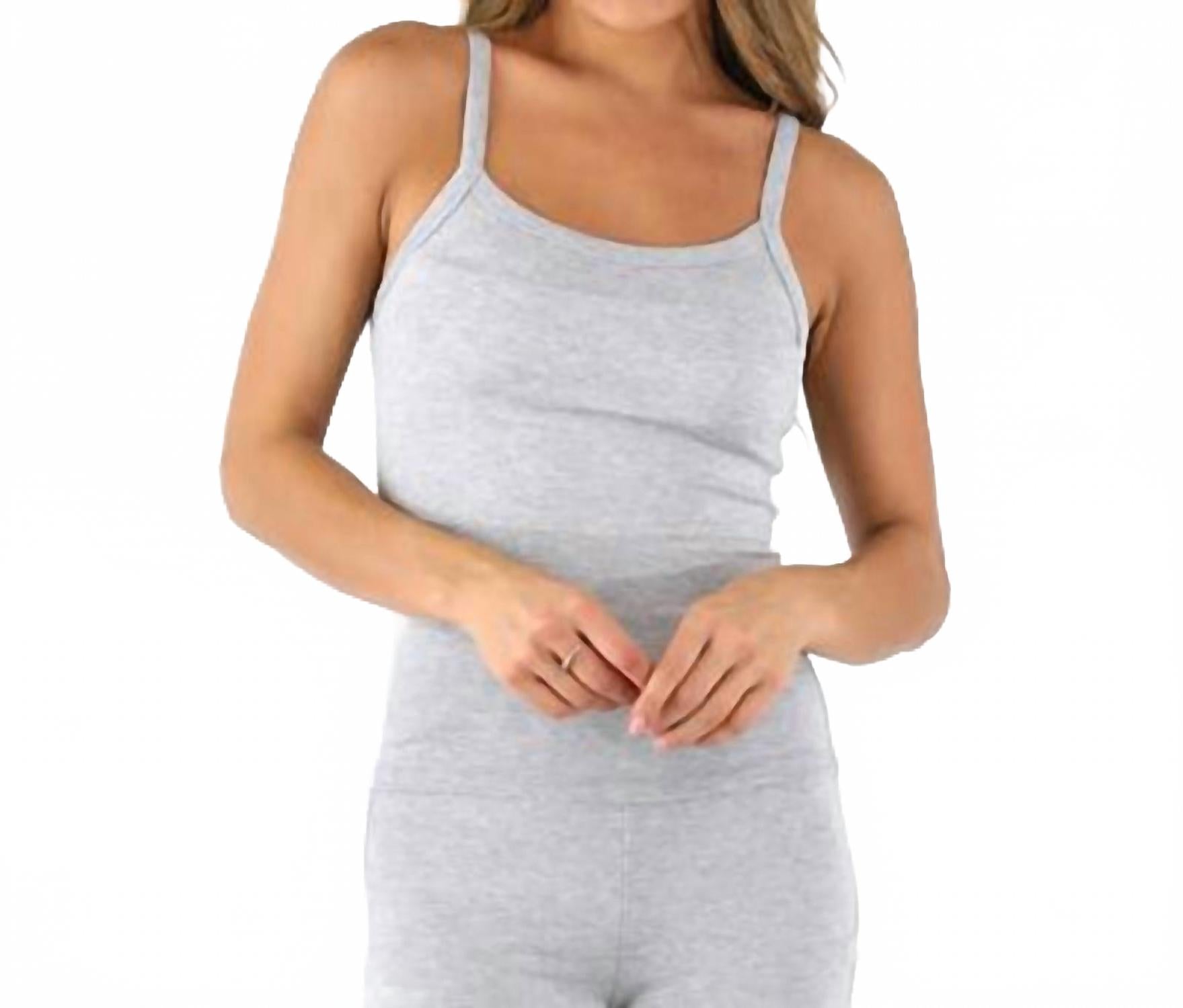 Расклешенный топ с рельефной спинкой в сером меланже Glyder, серый
Расклешенный топ с рельефной спинкой в сером меланже Glyder, серый