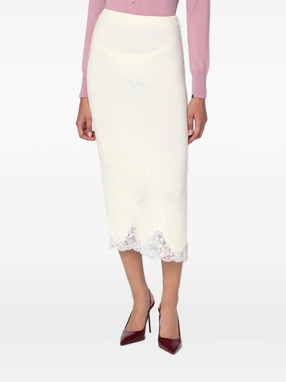 Декорированная юбка миди Giuseppe Di Morabito, нейтральный
Декорированная юбка миди Giuseppe Di Morabito, нейтральный