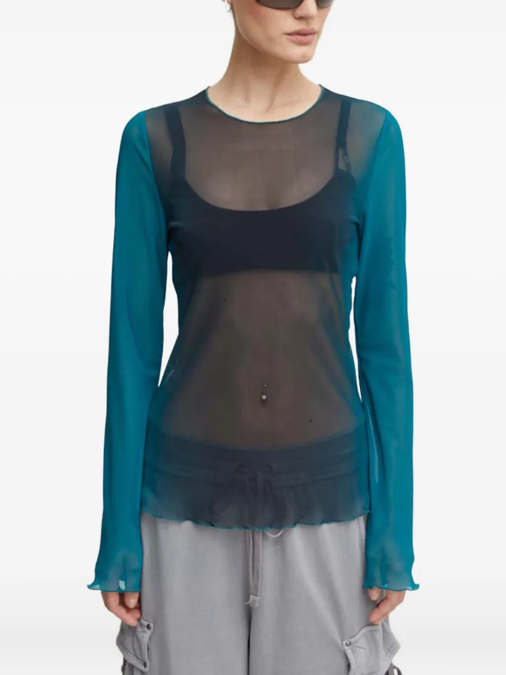 Топ с длинными рукавами Won Hundred, синий
Топ с длинными рукавами Won Hundred, синий