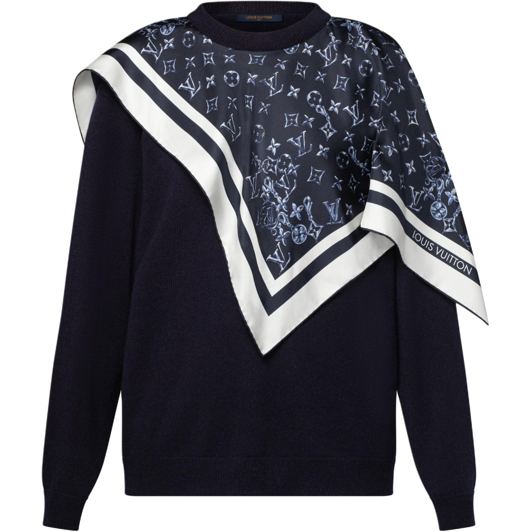 Женский кашемировый свитер FW25 LOUIS VUITTON, синий
Женский кашемировый свитер FW25 LOUIS VUITTON, синий