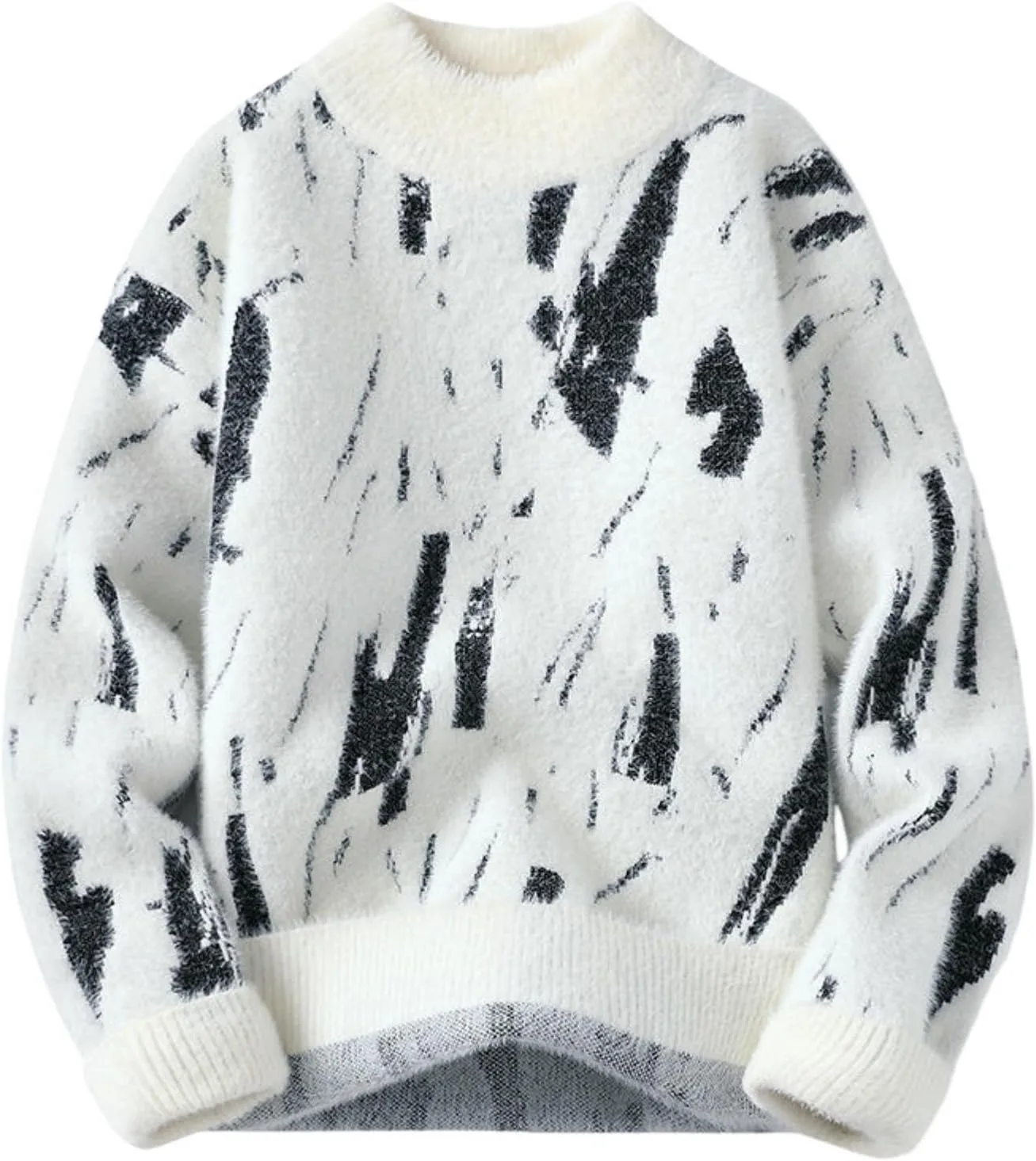 Мужской вязаный свитер MUFURONG
Мужской вязаный свитер MUFURONG