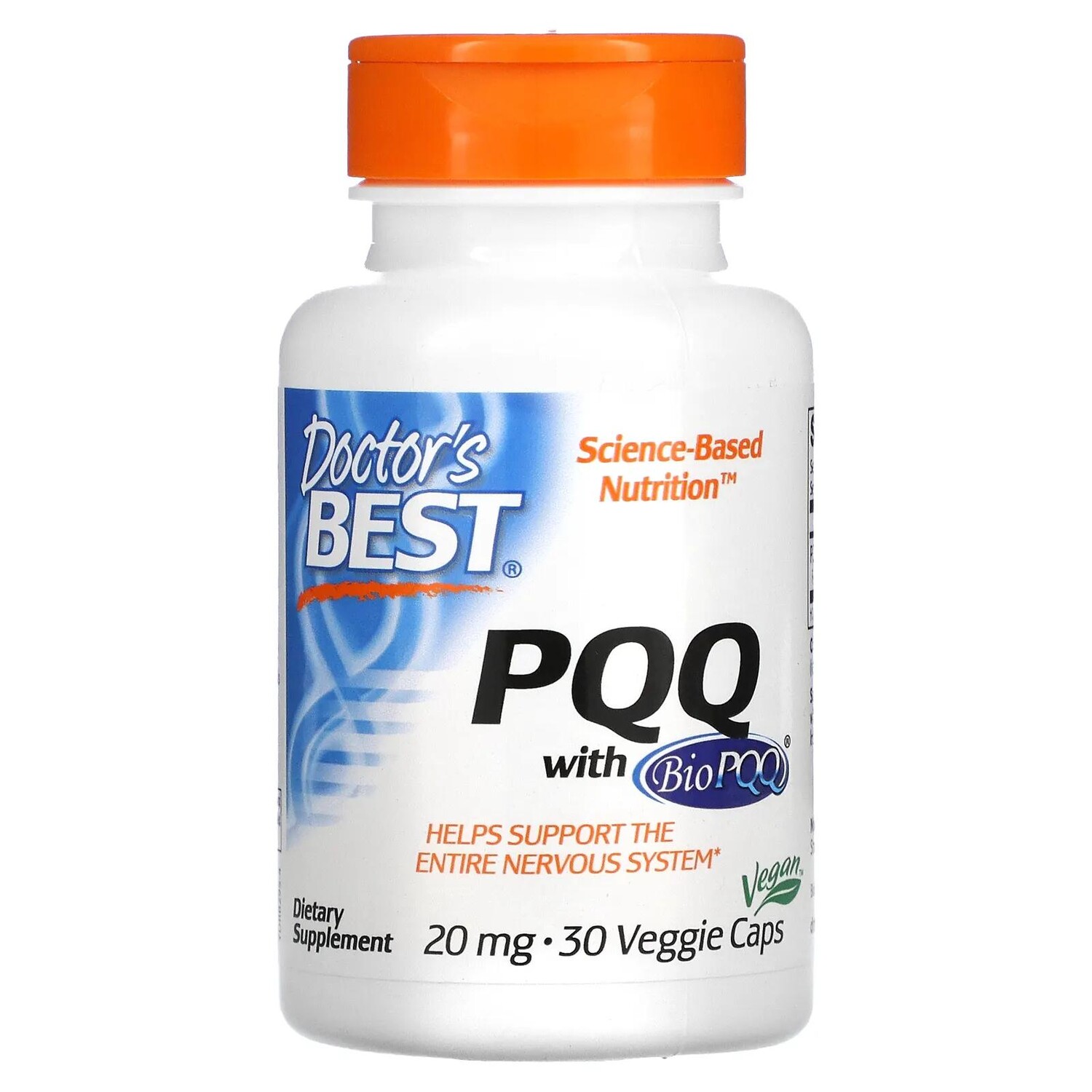 Doctor's Best PQQ with BioPQQ 20 mg 30 Veggie Caps
Doctor's Best PQQ with BioPQQ 20 mg 30 Veggie Caps