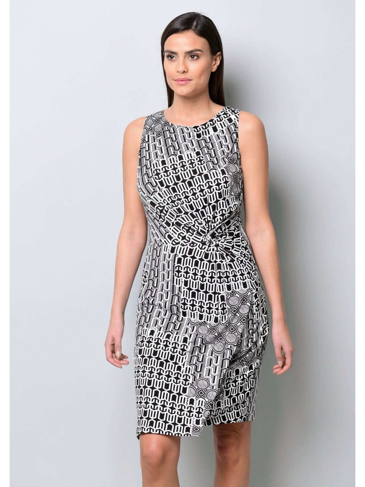 Alba Moda Платье с узлом спереди, черного цвета
Alba Moda Платье с узлом спереди, черного цвета