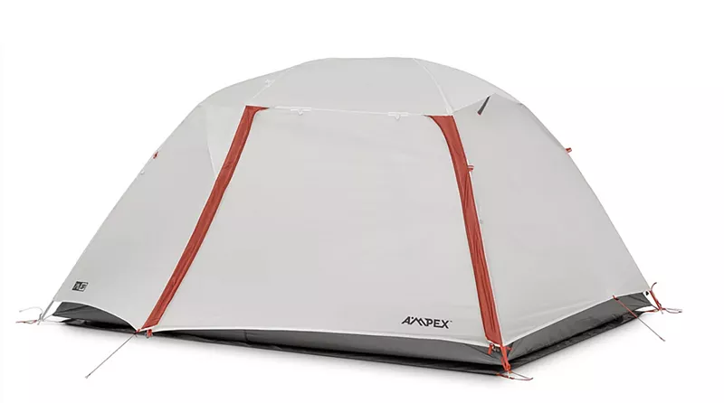 AMPEX Codazzi Трехместная туристическая палатка, белый/красный/серый
AMPEX Codazzi Трехместная туристическая палатка, белый/красный/серый