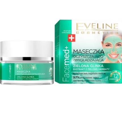 Facemed+ Очищающая и разглаживающая маска, 50 мл Eveline Cosmetics
Facemed+ Очищающая и разглаживающая маска, 50 мл Eveline Cosmetics