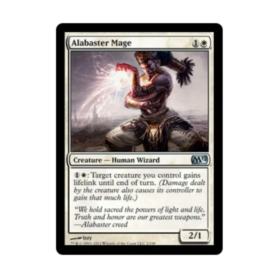 CCG Алебастровый маг (U), MTG - Magic 2012
CCG Алебастровый маг (U), MTG - Magic 2012