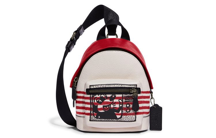 COACH Сумка-бананка Disney X Keith Haring унисекс мини бело-красная
COACH Сумка-бананка Disney X Keith Haring унисекс мини бело-красная