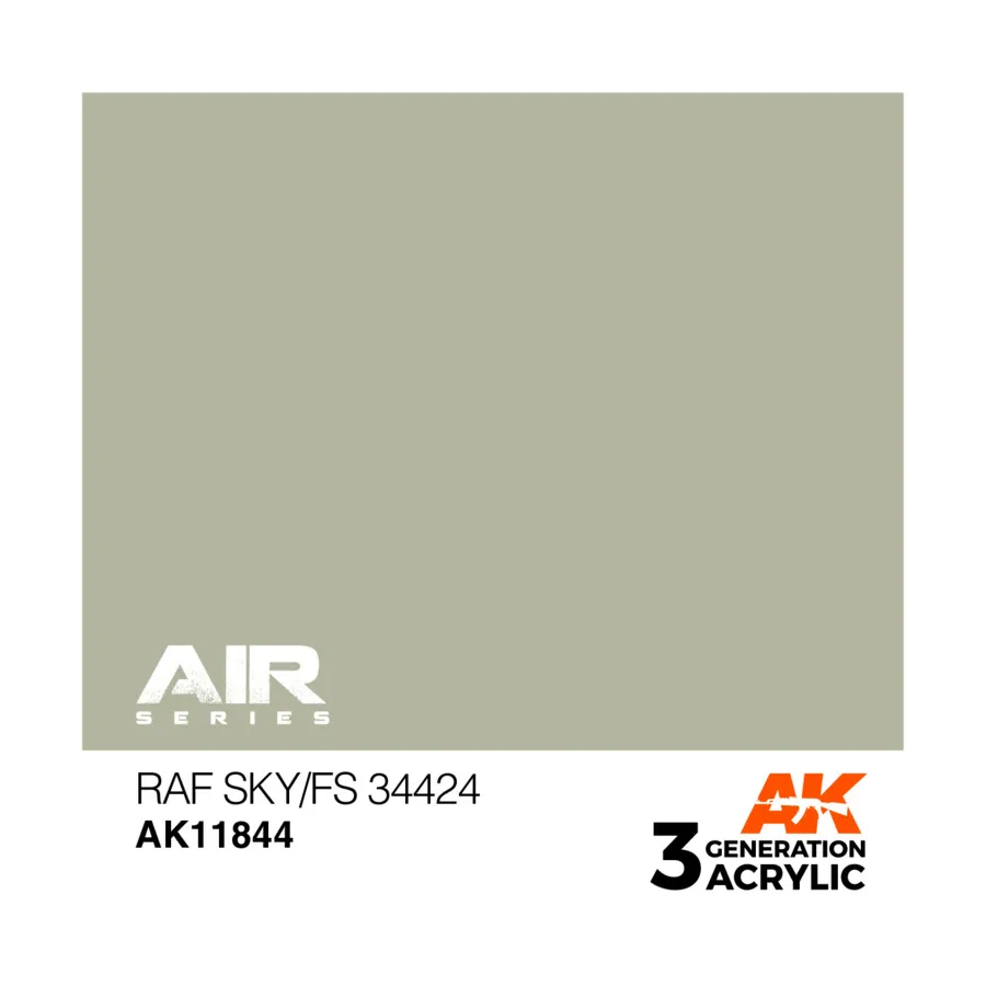 РАФ Скай/FS34424, 3rd Gen Acrylic - Air
РАФ Скай/FS34424, 3rd Gen Acrylic - Air