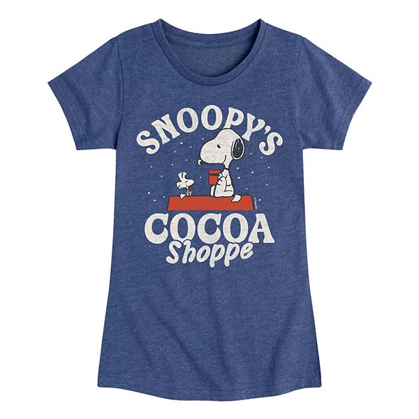 Футболка с новогодним принтом Peanuts Snoopy Cocoa Shoppe для девочек Licensed Character, Heather Navy
Футболка с новогодним принтом Peanuts Snoopy Cocoa Shoppe для девочек Licensed Character, Heather Navy