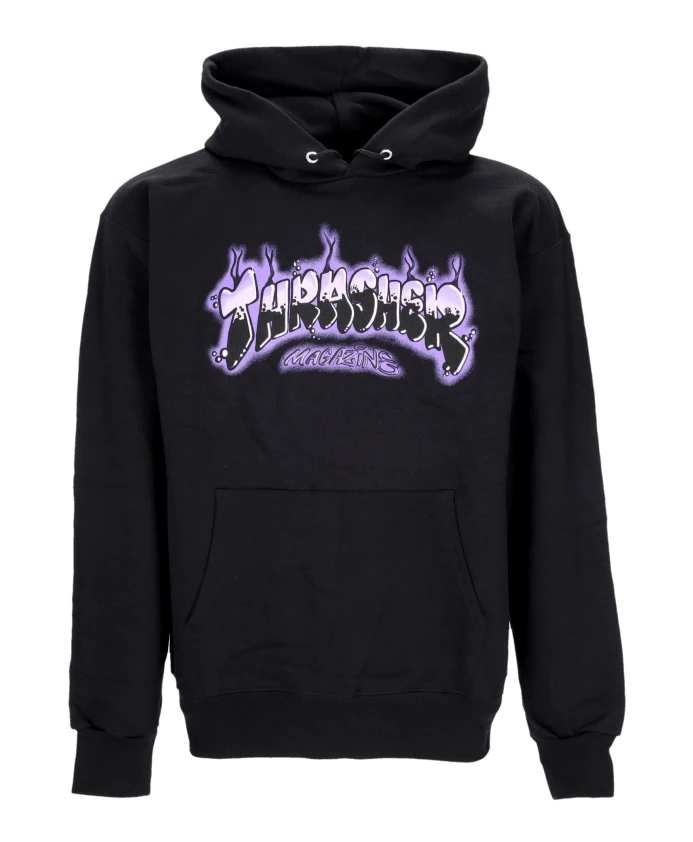 Худи с аэрографией, черно-фиолетовое, с длинным рукавом Thrasher, черный
Худи с аэрографией, черно-фиолетовое, с длинным рукавом Thrasher, черный