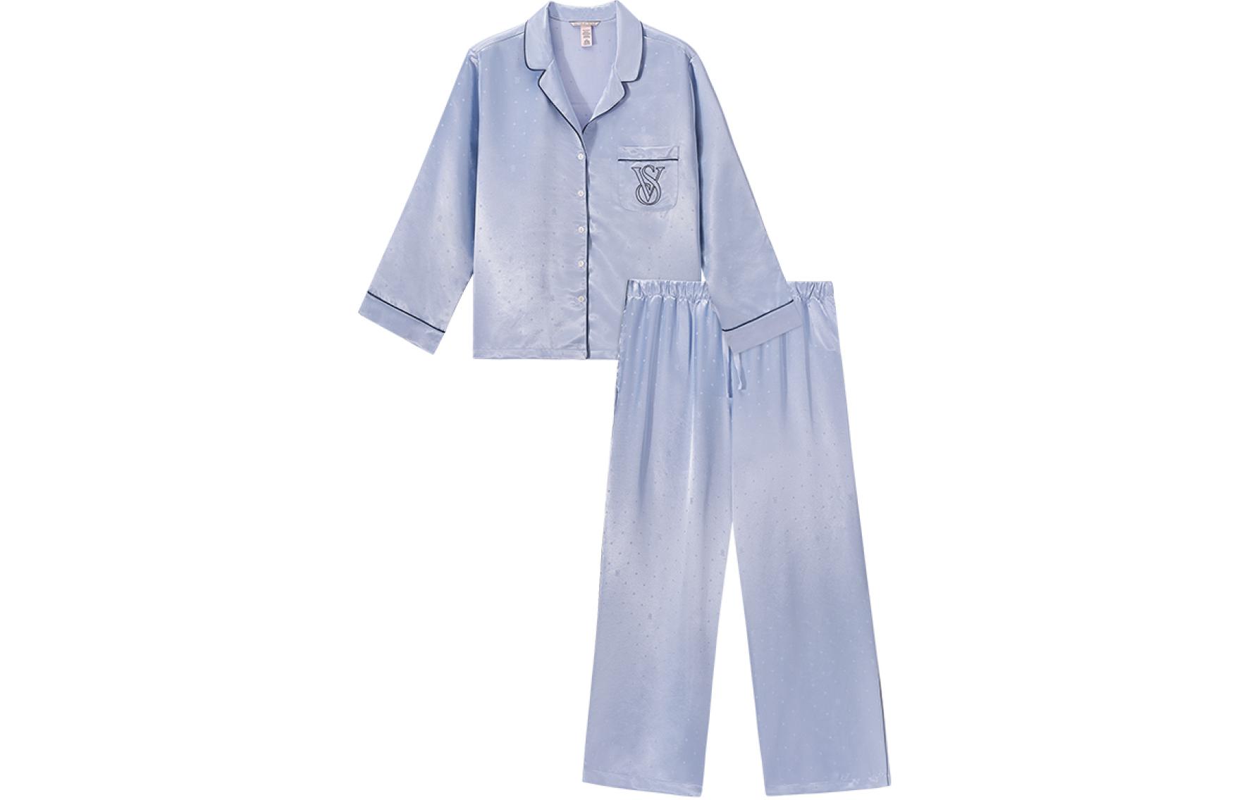 Пижамный комплект Victoria's Secret женский сине-фиолетовый
Пижамный комплект Victoria's Secret женский сине-фиолетовый