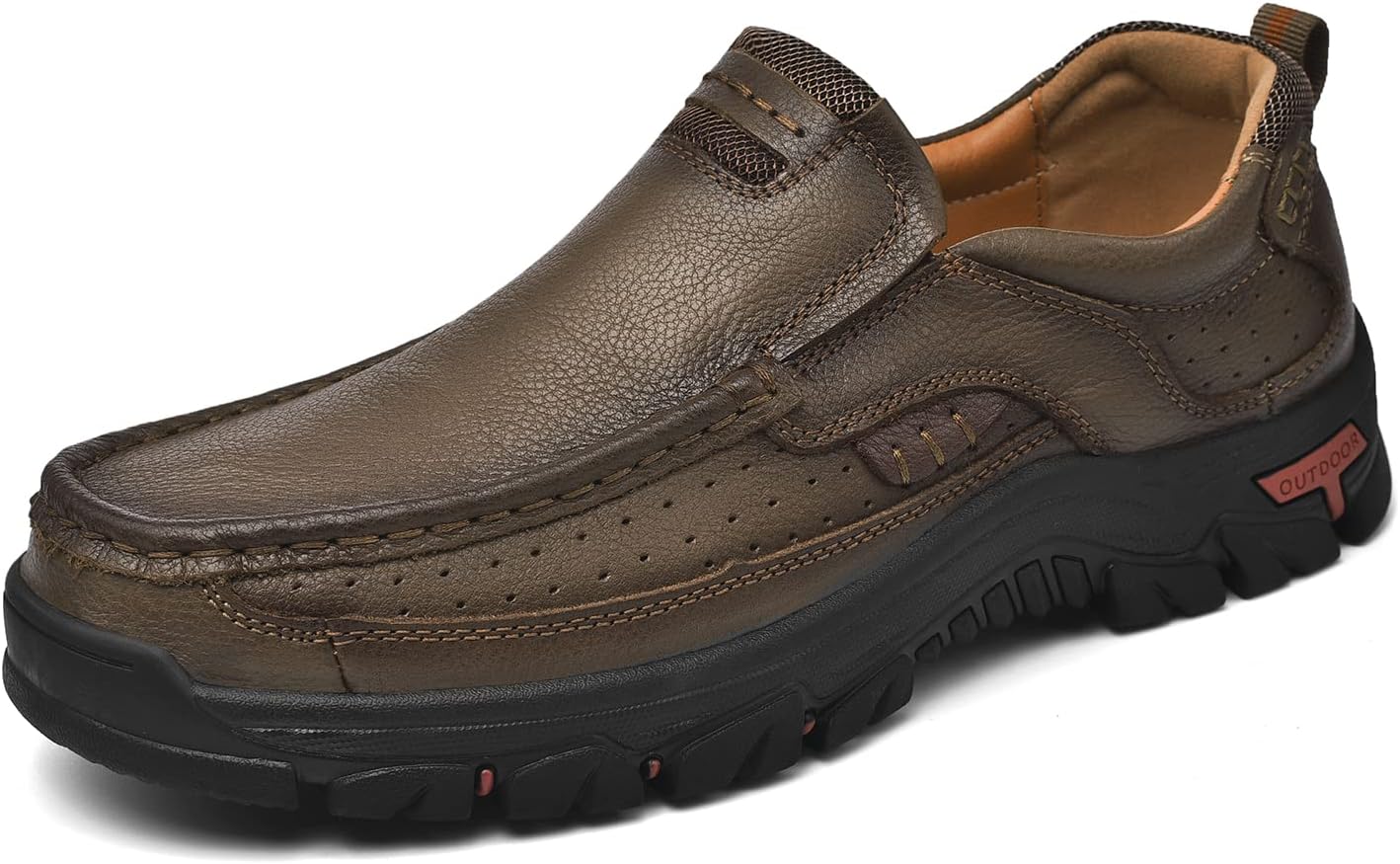 Мужские лоферы слипоны из кожи, повседневная обувь для прогулок, удобные для работы, офиса, нарядные и для улицы Mostelo, хаки
Мужские лоферы слипоны из кожи, повседневная обувь для прогулок, удобные для работы, офиса, нарядные и для улицы Mostelo, хаки